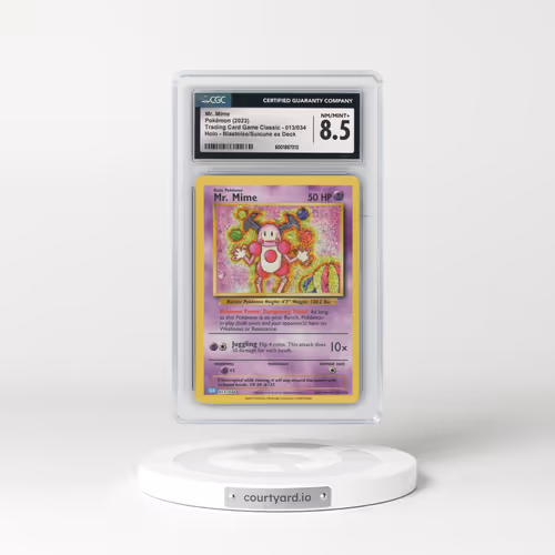 2023 Trading Card Game Classic - CLV, CLC, CLB #013/034 Mr. Mime - Blastoise & Suicune ex Deck - CLB