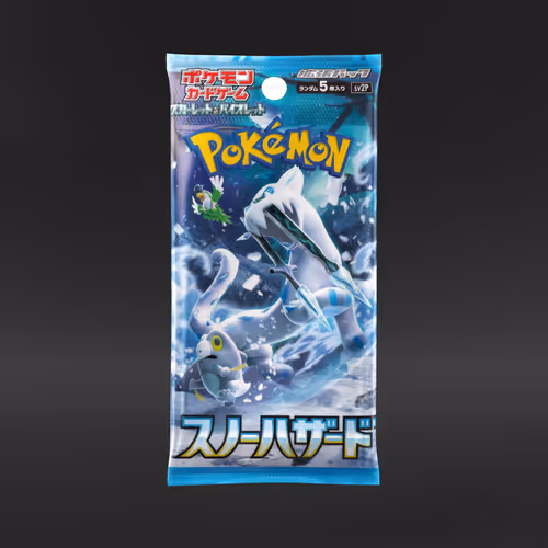 Pokémon Japanese Scarlet & Violet Snow Hazard (1 Booster Pack - Art May Vary)
