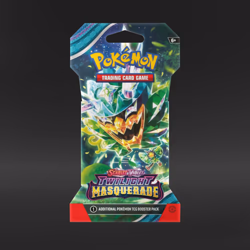 Pokémon Scarlet & Violet Twilight Masquerade - Sleeved (1 Booster Pack - Art May Vary)