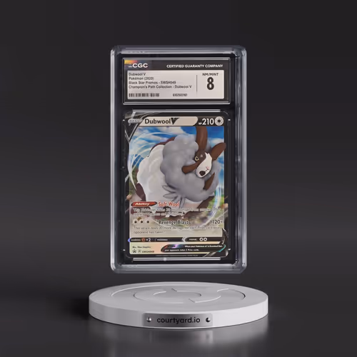 2017 Black Star Promos - Sword & Shield #SWSH049 Dubwool V - Holo Champion's Path Collection - Dubwo