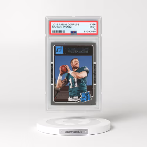 2016 Panini Donruss #356 Carson Wentz (PSA 9 MINT)