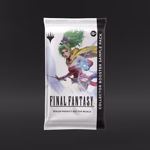 Magic: The Gathering FINAL FANTASY - Collector Booster Sample (1 Booster Pack - Art May Vary)