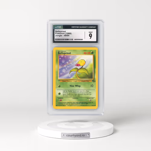 1999 Jungle #49/64 Bellsprout (CGC 9 MINT)