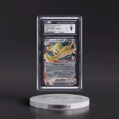 2025 Destined Rivals - DRI EN #150/182 Team Rocket's Persian ex - Holo (CGC 9 MINT)