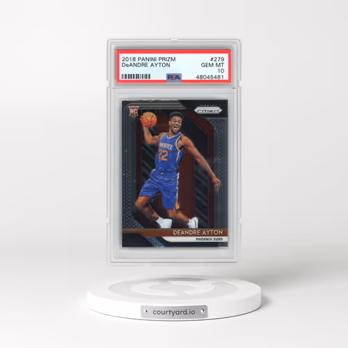 2018 Panini Prizm #279 DeAndre Ayton (PSA 10 GEM MINT)