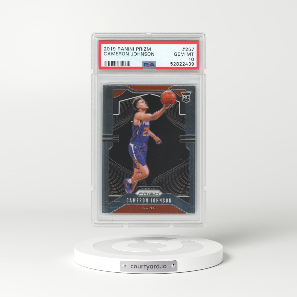 2019 Panini Prizm #257 Cameron Johnson (PSA 10 GEM MINT)