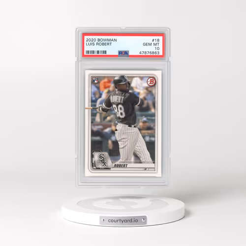 2020 Bowman #18 Luis Robert (PSA 10 GEM MINT)