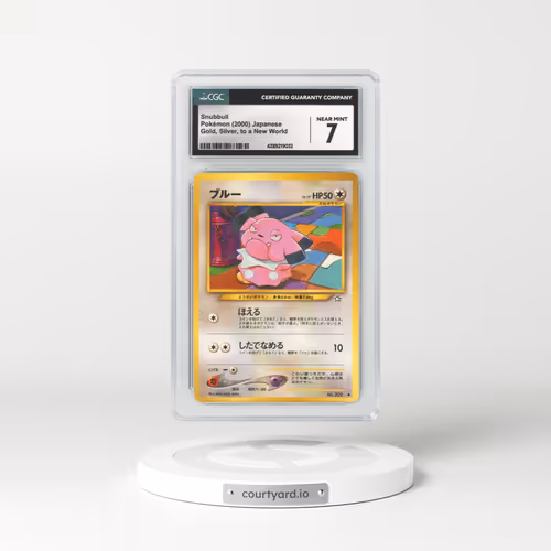 2000 Japanese Gold, Silver, to a New World... #209 Snubbull (CGC 7 NM)