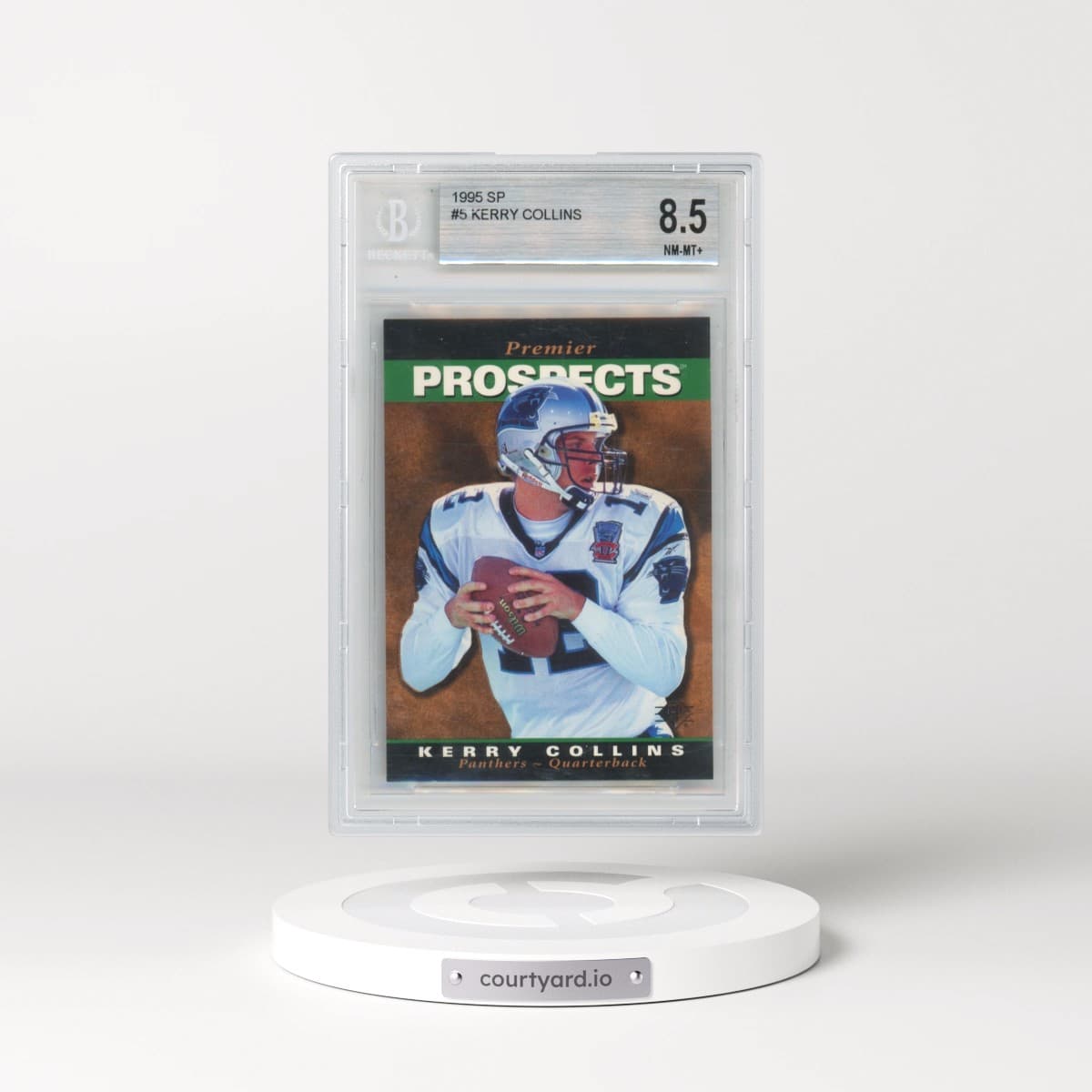 1995 SP #5 Kerry Collins - Foil (BGS 8.5 NM-MT+)