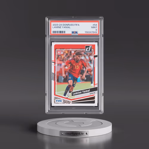 2023-24 Panini Donruss FIFA #54 Lamine Yamal (PSA 9 MINT)