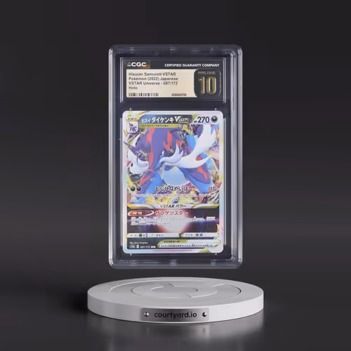 2022 VSTAR Universe #087/172 Hisuian Samurott VSTAR - Holo (CGC 10 PRISTINE)