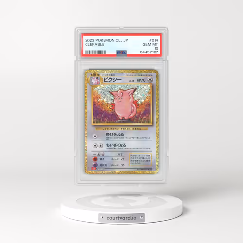 2023 Japanese Charizard & Ho-Oh EX Deck #14 Clefable (PSA 10 GEM MINT)