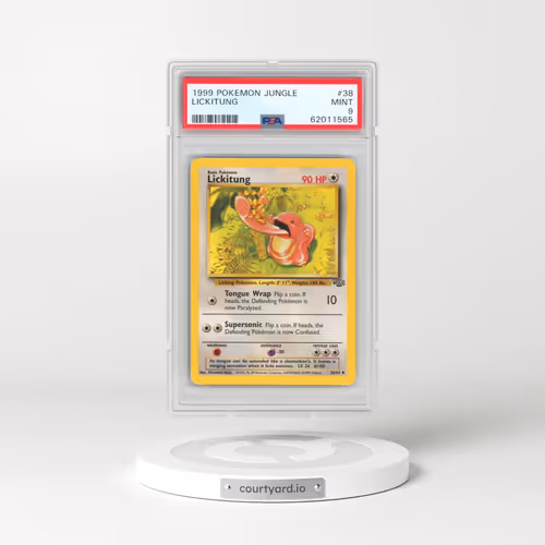 1999 Pokémon Jungle #38 Lickitung (PSA 9 MINT)