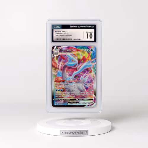 2022 Lost Origin #049/196 Kyurem VMAX - Holo (CGC 10 GEM MINT)