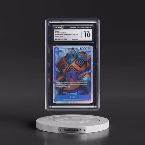 2024 500 Years in the Future (OP07) - English #OP07-045 Jinbe (CGC 10 GEM MINT)