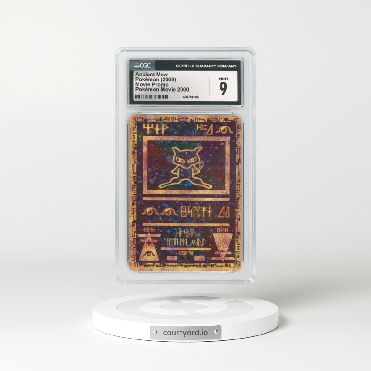 2000 Pokemon Movie Promo Ancient Mew - Full Art Holo (CGC 9.5 MINT+)