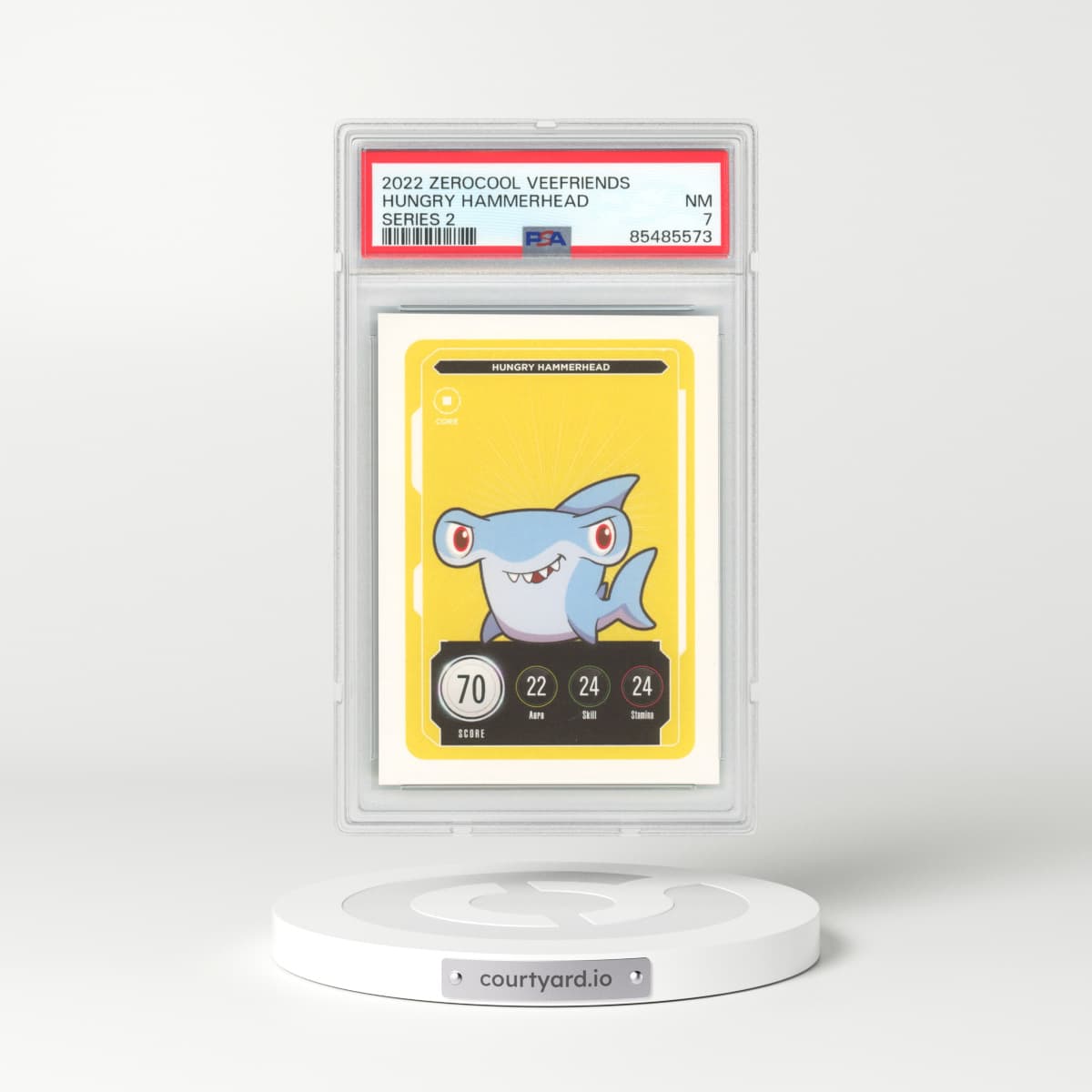 2022 Zerocool Veefriends Hungry Hammerhead - Series 2 (PSA 7 NM)