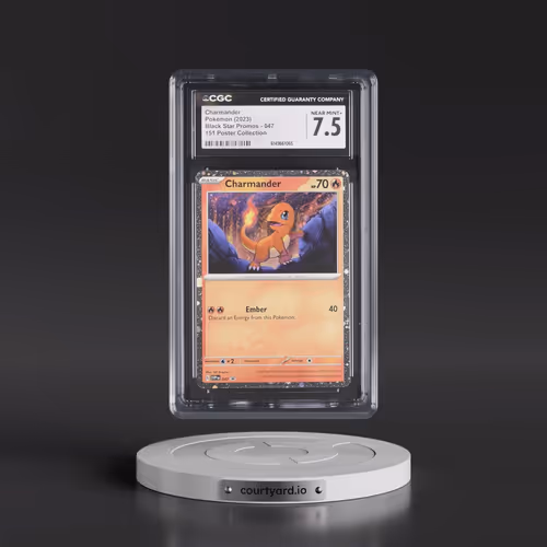 2023 Black Star Promos - Scarlet & Violet SVP EN #047 Charmander - 151 Poster Collection (Cosmos Hol