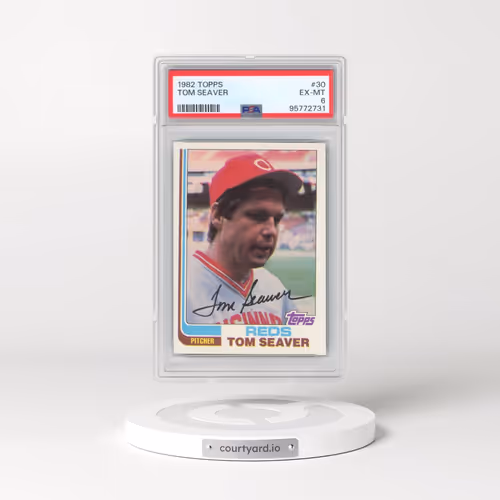 1982 Topps #30 Tom Seaver (PSA 6 EX-MT)