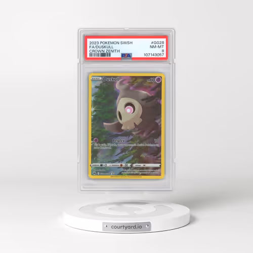 2023 Pokémon Sword and Shield Crown Zenith #GG28 Duskull - Full Art (PSA 8 NM-MT)