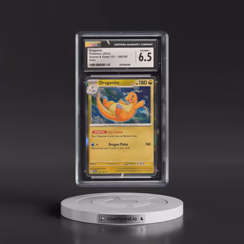 2023 Scarlet & Violet 151 - MEW EN #149/165 Dragonite - Holo (CGC 6.5 EX-NM+)
