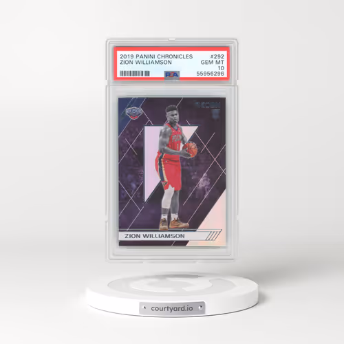 2019 Panini Chronicles #292 Zion Williamson (PSA 10 GEM MINT)