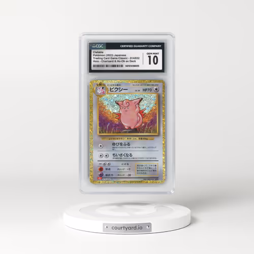 2023 Trading Card Game Classic - CLF, CLL, CLK #014/032 Clefable - Holo Charizard & Ho-Oh ex Deck - 