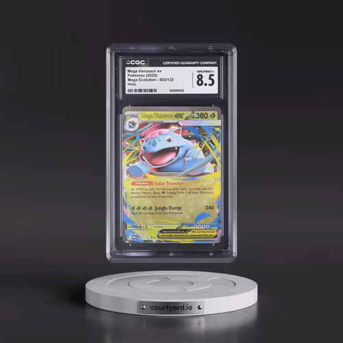 2025 Mega Evolution - MEG EN #003/132 Mega Venusaur ex - Holo (CGC 8.5 NM-MT+)