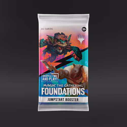 Magic: The Gathering Foundations - Jumpstart Booster (1 Booster Pack - Art May Vary)