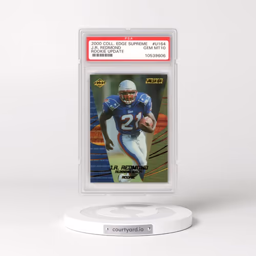 2000 Collector's Edge Supreme #U164 J.R. Redmond - Rookie Update (PSA 10 GEM MINT)