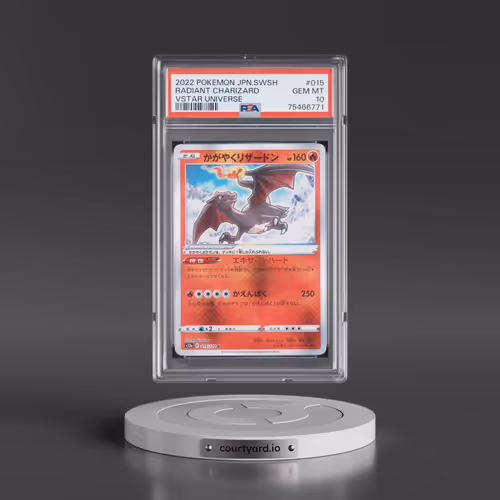 2022 Pokémon Sword & Shield Vstar Universe #015 Radiant Charizard - Holo (PSA 10 GEM MINT)