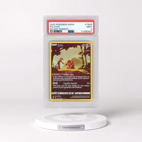 2022 Pokémon Sword & Shield Silver Tempest #TG04 Jynx - Full Art (PSA 9 MINT)