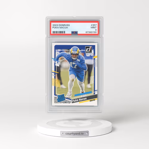2023 Panini Donruss #357 Puka Nacua (PSA 9 MINT)