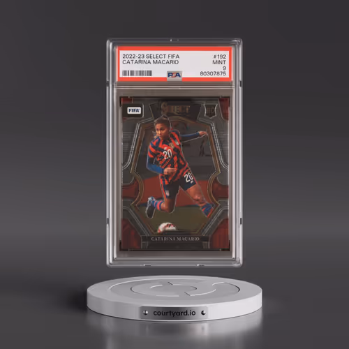 2022 Panini Select FIFA #192 Catarina Macario (PSA 9 MINT)