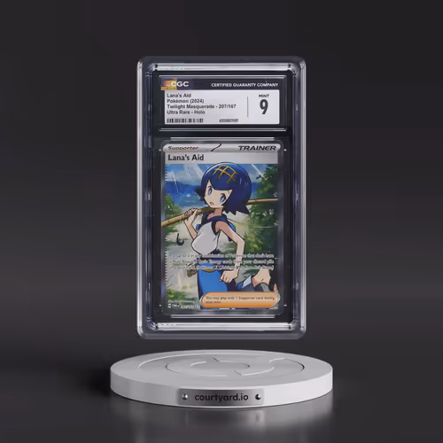 2024 Twilight Masquerade - TWM EN #207/167 Lana's Aid - Ultra Rare Holo (CGC 9 MINT)