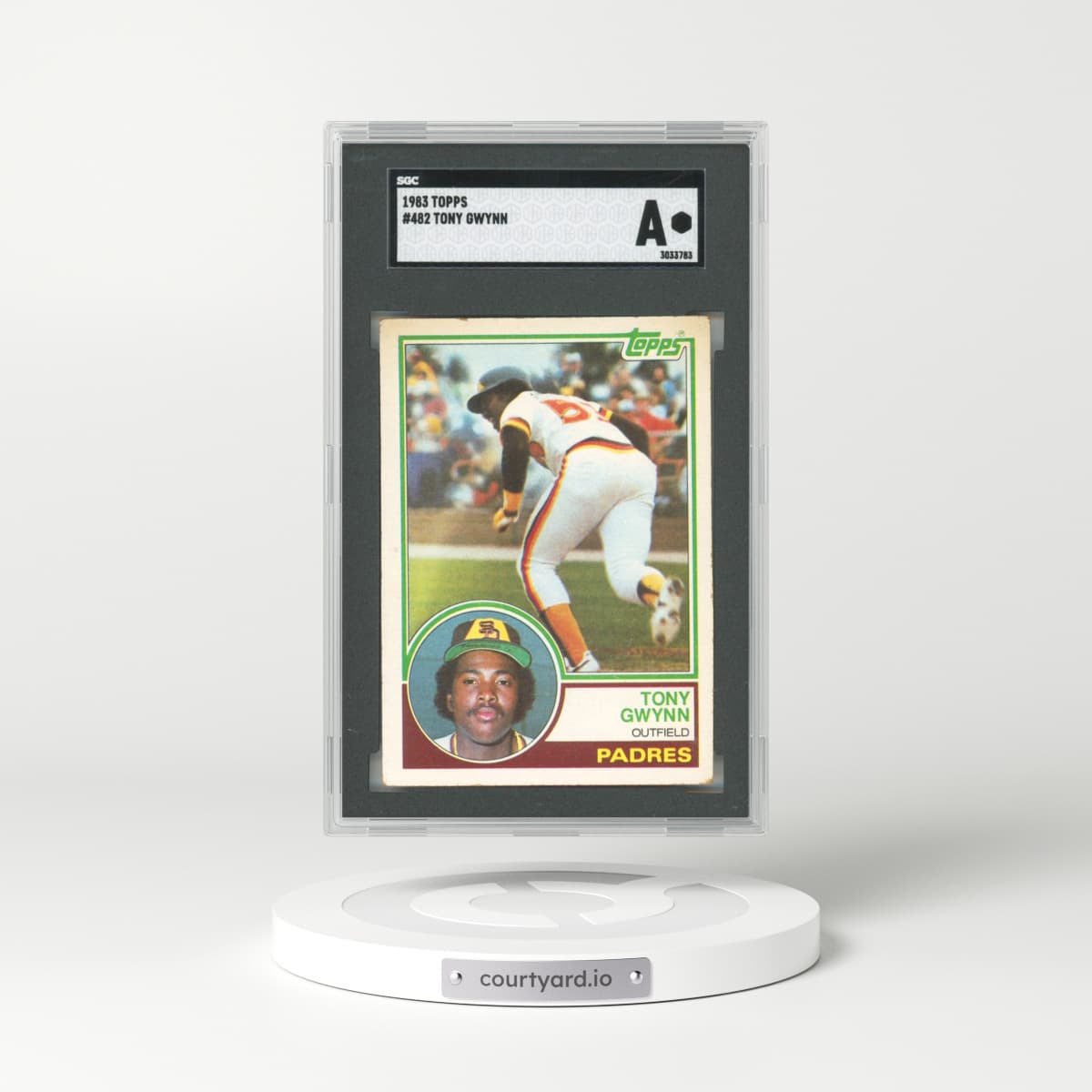 1983 Topps #482 Tony Gwynn (SGC AUTHENTIC)