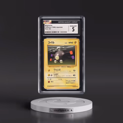 1996 Base Set Magnemite (CGC 5 EX)