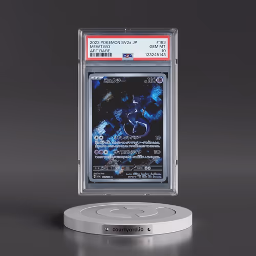 2023 Pokémon Sv2a-Pokemon 151 #183 Mewtwo - Art Rare (PSA 10 GEM MINT)