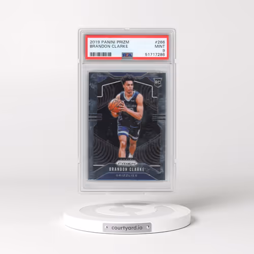 2019 Panini Prizm #266 Brandon Clarke (PSA 9 MINT)