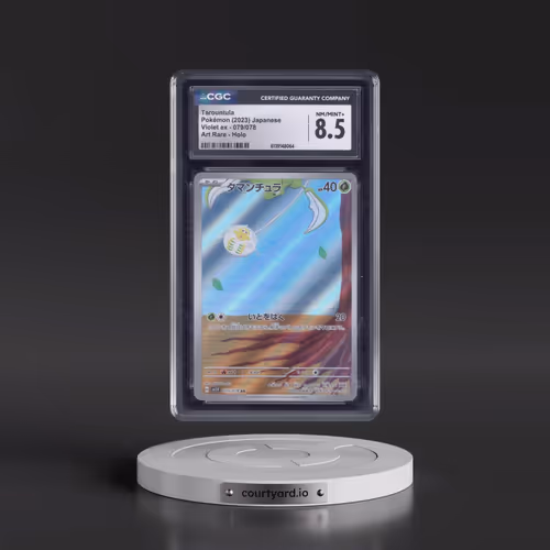 2023 Violet ex #079/078 Tarountula - Art Rare Holo (CGC 8.5 NM-MT+)