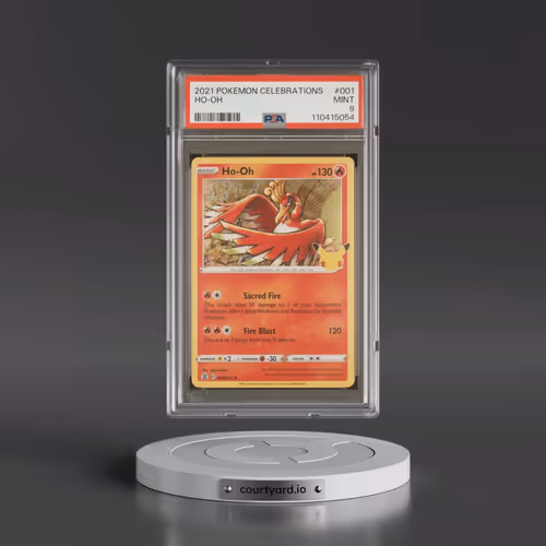 2021 Pokémon Celebrations #001 HO-Oh (PSA 9 MINT)