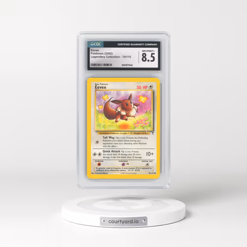 2002 Legendary Collection #74/110 Eevee (CGC 8.5 NM-MT+)