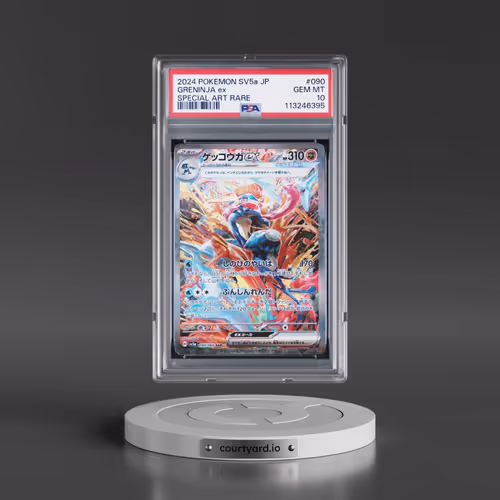 2024 Pokémon Sv5a-Crimson Haze #090 Greninja EX - Holo Special Art Rare (PSA 10 GEM MINT)
