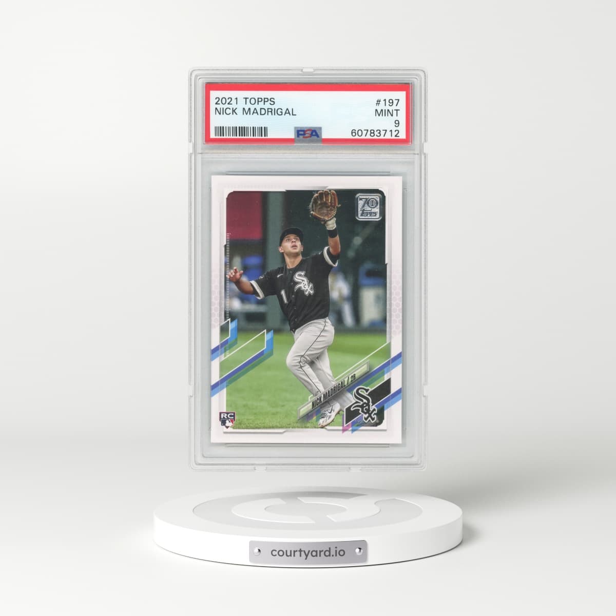 2021 Topps #197 Nick Madrigal (PSA 9 MINT)