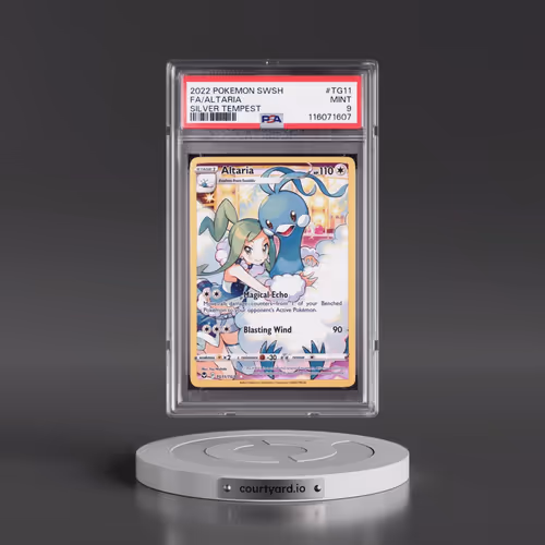 2022 Pokémon Sword & Shield Silver Tempest #TG11 Altaria - Full Art (PSA 9 MINT)