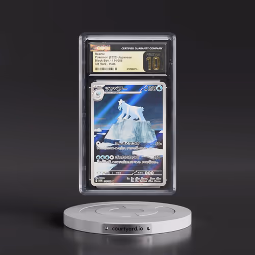 2025 Black Bolt - sv11B #114/086 Beartic - Art Rare Holo (CGC 10 PRISTINE)