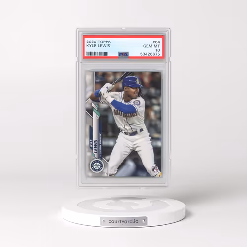 2020 Topps #64 Kyle Lewis (PSA 10 GEM MINT)