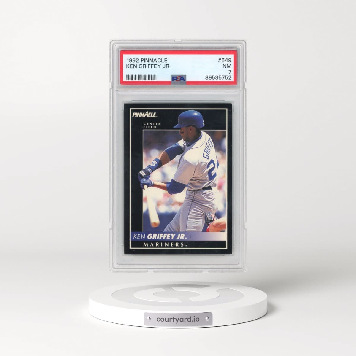 1992 Pinnacle #549 Ken Griffey Jr (PSA 7 NM)