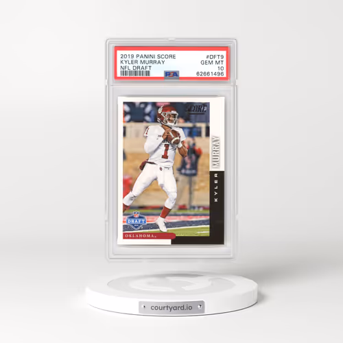 2019 Panini Score NFL Draft #DFT9 Kyler Murray (PSA 10 GEM MINT)