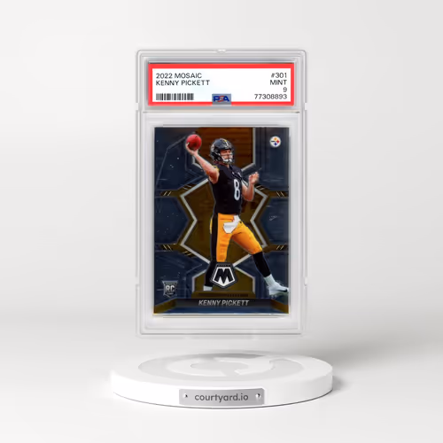 2022 Panini Mosaic #301 Kenny Pickett (PSA 9 MINT)